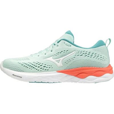 Mizuno Wave Revolt Bleu - Chaussures de course pour femme - Publicité Mizuno Wave Revolt Bleu - Chaussures de course pour femme - Publicité