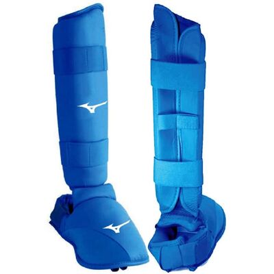 Protecții pentru tibie și picior Mizuno Karate - Echipament de Protecție Protecții pentru tibie și picior Mizuno Karate - Echipament de Protecție