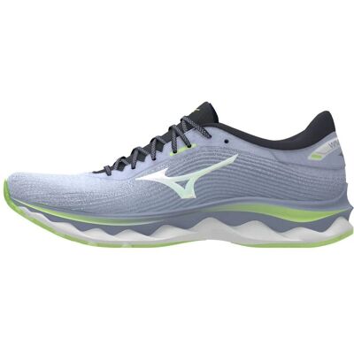 Mizuno - Wave Sky 5 - Heather/White - UK7 - Running Shoes - Publicité Mizuno - Wave Sky 5 - Heather/White - UK7 - Running Shoes - Publicité