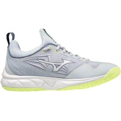 Mizuno Wave Luminous 2 Volleybalschoenen voor dames - Heather/Wht/NeoLime - 38 Mizuno Wave Luminous 2 Volleybalschoenen voor dames - Heather/Wht/NeoLime - 38