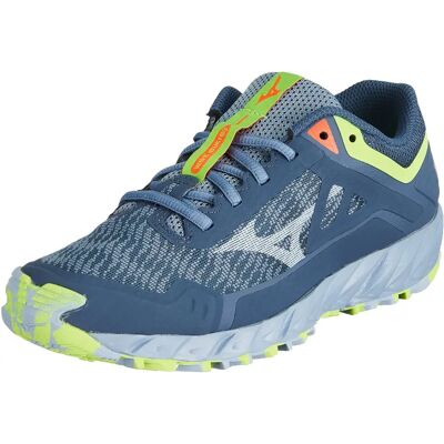 Mizuno Wave Ibuki 3 Trail Women Blue Running Trainers - Trail-Ready, Lightweight, Supportive Mizuno Wave Ibuki 3 Trail Women Blue Running Trainers - Trail-Ready, Lightweight, Supportive