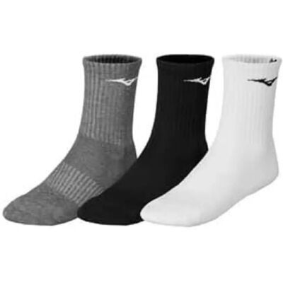 Mizuno Training Socken - 3er Pack - Weiß Mizuno Training Socken - 3er Pack - Weiß