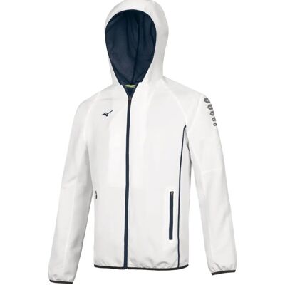 Veste Mizuno Noire - Légère, Double Poche, Fluorescente - Veste - Publicité Veste Mizuno Noire - Légère, Double Poche, Fluorescente - Veste - Publicité