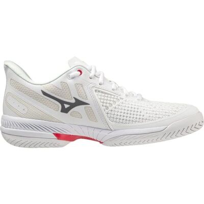 Chaussures de Tennis Femmes Mizuno Wave Exceed Tour - AW22 - Blanc - Publicité Chaussures de Tennis Femmes Mizuno Wave Exceed Tour - AW22 - Blanc - Publicité