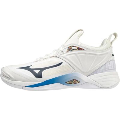 Chaussures de volley Mizuno V1GA211300 Blanches - Toute l'année Homme - Publicité Chaussures de volley Mizuno V1GA211300 Blanches - Toute l'année Homme - Publicité