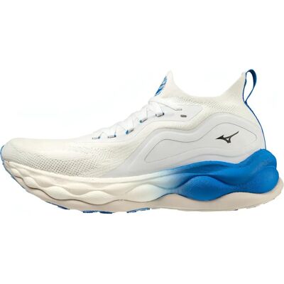 Mizuno Wave Neo Ultra - Chaussures de course - Homme - Blanc / Bleu - Modèle J1GC223401 - Publicité Mizuno Wave Neo Ultra - Chaussures de course - Homme - Blanc / Bleu - Modèle J1GC223401 - Publicité
