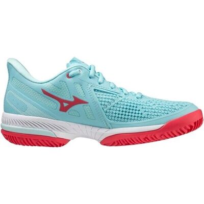 Pantofi de tenis Mizuno Wave Exceed Tour 5 CC - Albastru - Ușor și Confortabil Pantofi de tenis Mizuno Wave Exceed Tour 5 CC - Albastru - Ușor și Confortabil