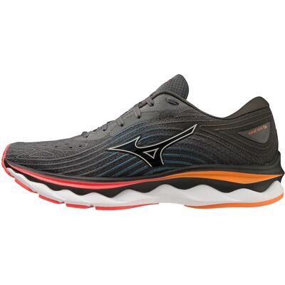 Chaussures de course Mizuno Wave Sky 6 - Gris - Toute l'année - UK 10 - Publicité Chaussures de course Mizuno Wave Sky 6 - Gris - Toute l'année - UK 10 - Publicité
