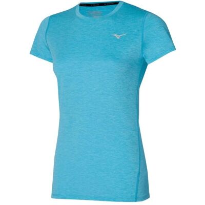 Mizuno Impulse Core Damen-T-Shirt - maui blue - XS - Sportbekleidung Mizuno Impulse Core Damen-T-Shirt - maui blue - XS - Sportbekleidung