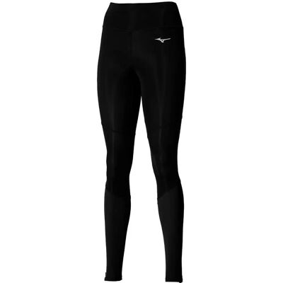 Mizuno Impulse Core Damen Lange Leggings - Schwarz - S - Lange Leggings Mizuno Impulse Core Damen Lange Leggings - Schwarz - S - Lange Leggings