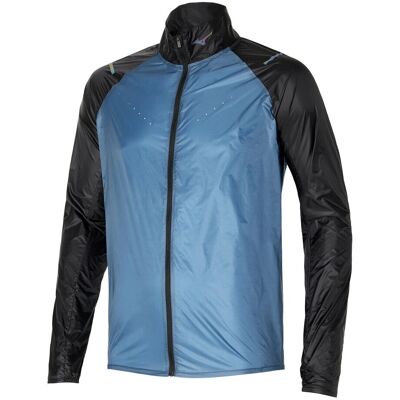 Mizuno Aero Jacke - S - Blue Ashes - Laufjacke Mizuno Aero Jacke - S - Blue Ashes - Laufjacke