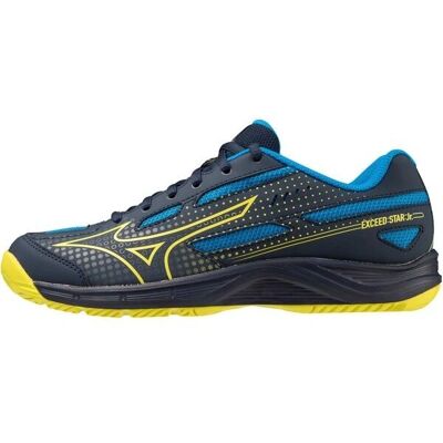 Adidași de tenis pentru juniori Mizuno - Exceed Star Jr. AC - Albastru/Neon/Albastru marin - 36,5 Adidași de tenis pentru juniori Mizuno - Exceed Star Jr. AC - Albastru/Neon/Albastru marin - 36,5