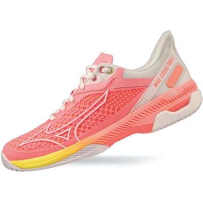 Chaussures de tennis Mizuno Wave Exceed Tour 5 AC Femme - Orange - Publicité Chaussures de tennis Mizuno Wave Exceed Tour 5 AC Femme - Orange - Publicité