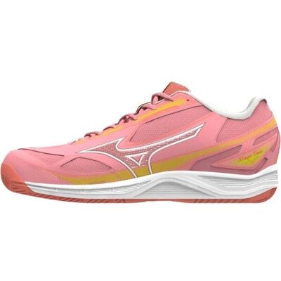 Pantofi de tenis roz Mizuno - Model BREAK SHOT 4 AC - Pentru Începători Pantofi de tenis roz Mizuno - Model BREAK SHOT 4 AC - Pentru Începători