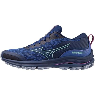 Mizuno Wave Rider Tt Trail bleu Femmes - Publicité Mizuno Wave Rider Tt Trail bleu Femmes - Publicité
