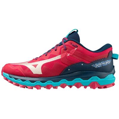Mizuno - Wave Mujin 9 - Chaussures de trail Femme - Rose - Publicité Mizuno - Wave Mujin 9 - Chaussures de trail Femme - Rose - Publicité