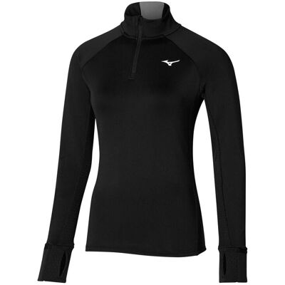 Mizuno Warmalite Half-Zip Top Da Corsa Donna - Laufshirt Mizuno Warmalite Half-Zip Top Da Corsa Donna - Laufshirt