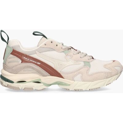 Mizuno Wave Rider 10 Off-White Multicolor Sneakers - Sneakers Mizuno Wave Rider 10 Off-White Multicolor Sneakers - Sneakers