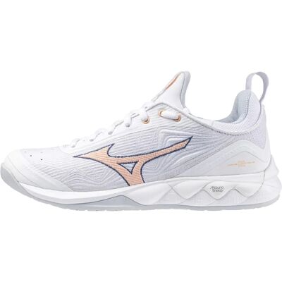 Zapatillas de voleibol interiores blancas Mizuno - Mujer - Modelo V1GC212000 Zapatillas de voleibol interiores blancas Mizuno - Mujer - Modelo V1GC212000