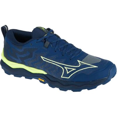 Chaussures Mizuno Wave Daichi 8 - Trail, Bleu, Léger - Publicité Chaussures Mizuno Wave Daichi 8 - Trail, Bleu, Léger - Publicité