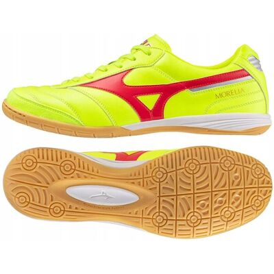 Mizuno Q1GA240145 Żółte - Buty do piłki nożnej na halę Mizuno Q1GA240145 Żółte - Buty do piłki nożnej na halę
