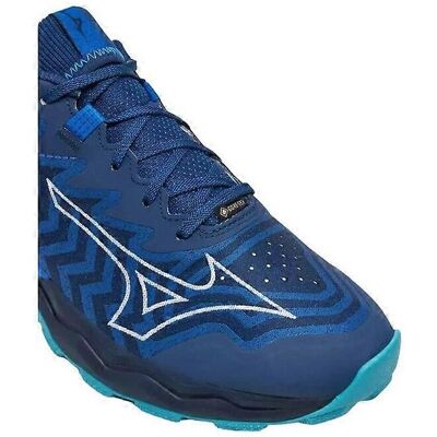 Mizuno Wave Daichi 8 GTX - jade poussiéreux/ blanc/ bleu rivière - Publicité Mizuno Wave Daichi 8 GTX - jade poussiéreux/ blanc/ bleu rivière - Publicité