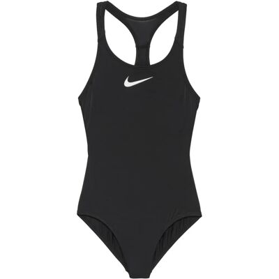 Nike Essential Racerback Svart Baddräkt - Tjej Nike Essential Racerback Svart Baddräkt - Tjej