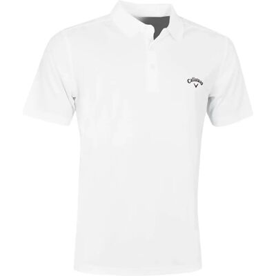 Polo Homme Callaway Golf Tournoi 2025 Opti-Dri Blanc Brillant - Chemise Polo Polo Homme Callaway Golf Tournoi 2025 Opti-Dri Blanc Brillant - Chemise Polo
