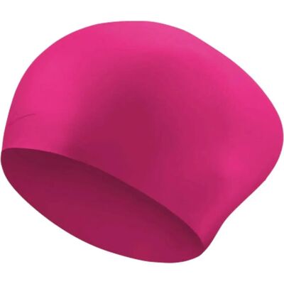 Nike Langhaar Silikonkappe - Pink - Schwimmcap Nike Langhaar Silikonkappe - Pink - Schwimmcap