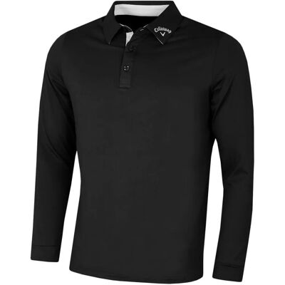Callaway Golf 2025 Kaviar Langarm-Poloshirt Callaway Golf 2025 Kaviar Langarm-Poloshirt
