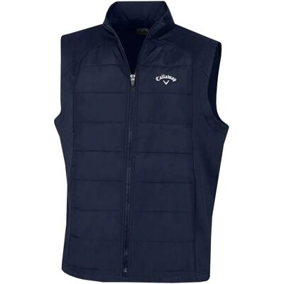 Gilet sans manches Callaway Golf 2025 Ace Peacoat - Publicité Gilet sans manches Callaway Golf 2025 Ace Peacoat - Publicité