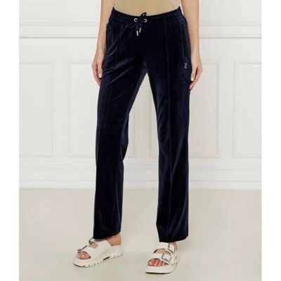 Juicy Couture Tina Bleu Velour träningsbyxor - Tracksuit Bottoms Juicy Couture Tina Bleu Velour träningsbyxor - Tracksuit Bottoms