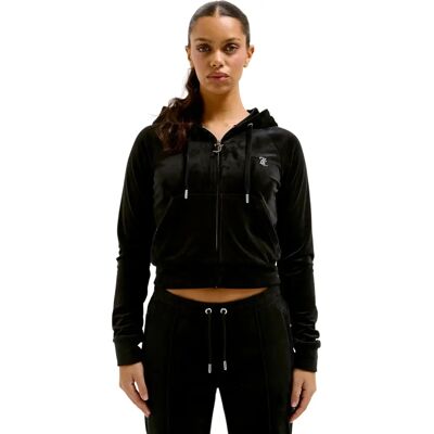 Felpa con cappuccio in velluto Madison di Juicy Couture - Donna Strati Casual Felpa con cappuccio in velluto Madison di Juicy Couture - Donna Strati Casual
