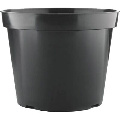 Gardeners Dream - 5 x 2L Round Black Plant Pot Gardeners Dream - 5 x 2L Round Black Plant Pot