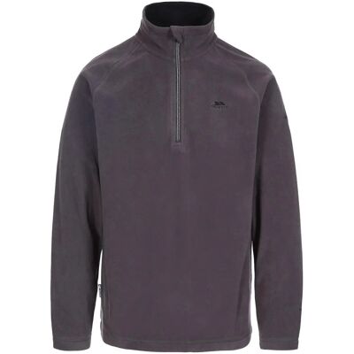 Fleece Microfleece Blackford da Trespass - Cinza/Preto/Amarelo - Grande Fleece Microfleece Blackford da Trespass - Cinza/Preto/Amarelo - Grande