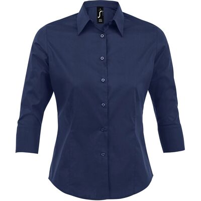 Sols Womens Effect 3/4 Sleeve Work Shirt - Work Shirt Sols Womens Effect 3/4 Sleeve Work Shirt - Work Shirt