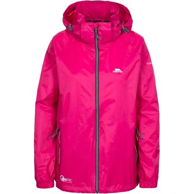 Giacca Unisex Trespass Qikpac X - Rosa - Impermeabile 5000mm Giacca Unisex Trespass Qikpac X - Rosa - Impermeabile 5000mm