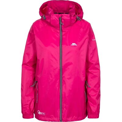 Giacca pieghevole unisex rosa Qikpac X Trespass - Giacca Giacca pieghevole unisex rosa Qikpac X Trespass - Giacca