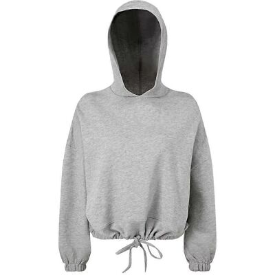 TriDri Womens Cropped Oversize Hoodie - Gym Wear TriDri Womens Cropped Oversize Hoodie - Gym Wear