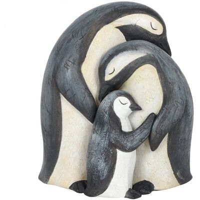 Something Different Penguin Family Ornament - Grey/White - Ornament Something Different Penguin Family Ornament - Grey/White - Ornament