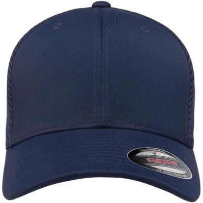 Casquette en filet Tactel Marine Flexfit Yupoong - Casquette Casquette en filet Tactel Marine Flexfit Yupoong - Casquette