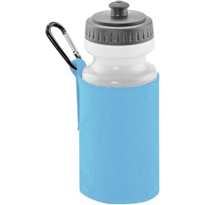 Quadra - Water Bottle - Blue - Fabric Sleeve - Water Bottle Quadra - Water Bottle - Blue - Fabric Sleeve - Water Bottle