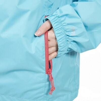 Jaqueta dobrável unissex Qikpac X da Trespass - Verde/Azul - 5-6 anos Jaqueta dobrável unissex Qikpac X da Trespass - Verde/Azul - 5-6 anos