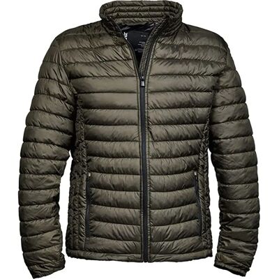 Tee Jays Zepelin Padded Jacket - Men's Dark Olive - Fashion Fit Tee Jays Zepelin Padded Jacket - Men's Dark Olive - Fashion Fit