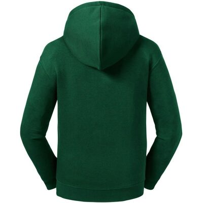 Russell Athletic Unisex kind / kinderstek authentic zip hoodie - Fles groen - Sweatshirt Russell Athletic Unisex kind / kinderstek authentic zip hoodie - Fles groen - Sweatshirt