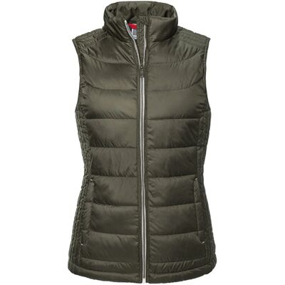 Russell Nano Padded Bodywarmer - Lightweight, Warm, Dark Olive Russell Nano Padded Bodywarmer - Lightweight, Warm, Dark Olive