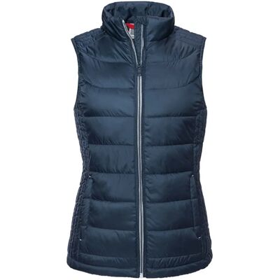 Russell Athletic Womens Nano Padded Bodywarmer - Bodywarmer - French Navy Russell Athletic Womens Nano Padded Bodywarmer - Bodywarmer - French Navy