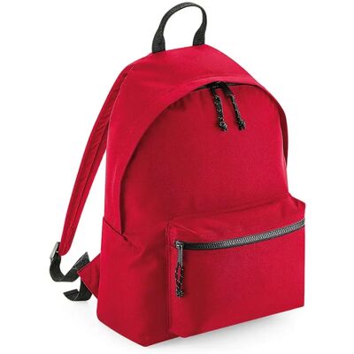 Sac à dos recyclé BagBase - Rouge classique - Unisexe Sac à dos recyclé BagBase - Rouge classique - Unisexe