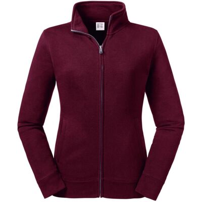 Russell Damen/ Damen Authentische Sweatjacke - Burgund - Sweatshirt Russell Damen/ Damen Authentische Sweatjacke - Burgund - Sweatshirt