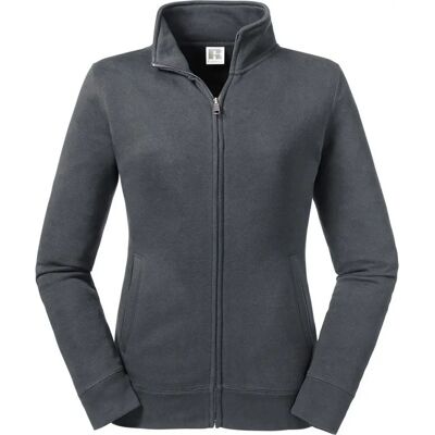 Russell Athletic Damen/ Damen Convoy Grey Authentischer Sweatjacke - Jacke Russell Athletic Damen/ Damen Convoy Grey Authentischer Sweatjacke - Jacke